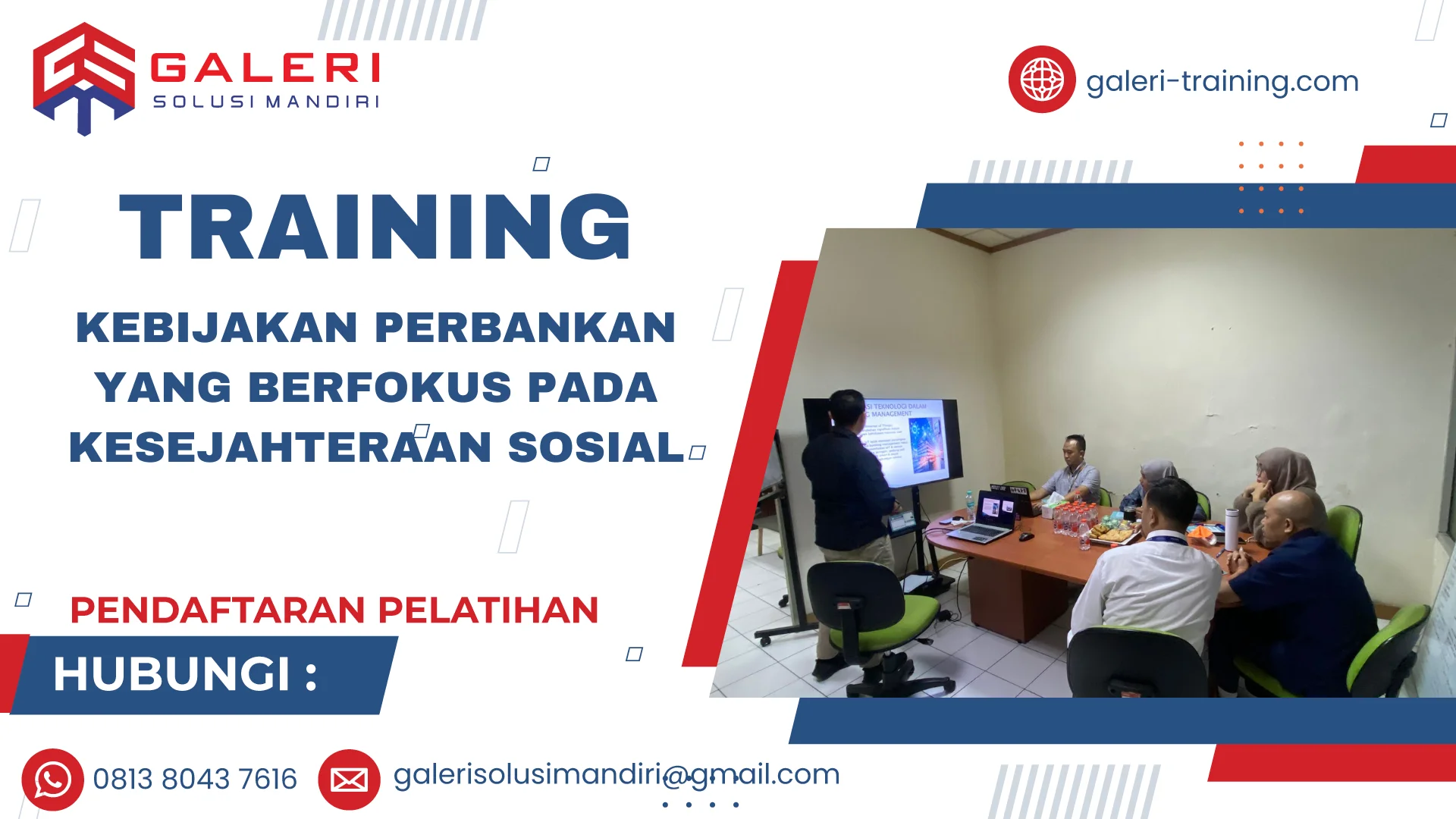 TRAINING KEBIJAKAN PERBANKAN YANG BERFOKUS PADA KESEJAHTERAAN SOSIAL