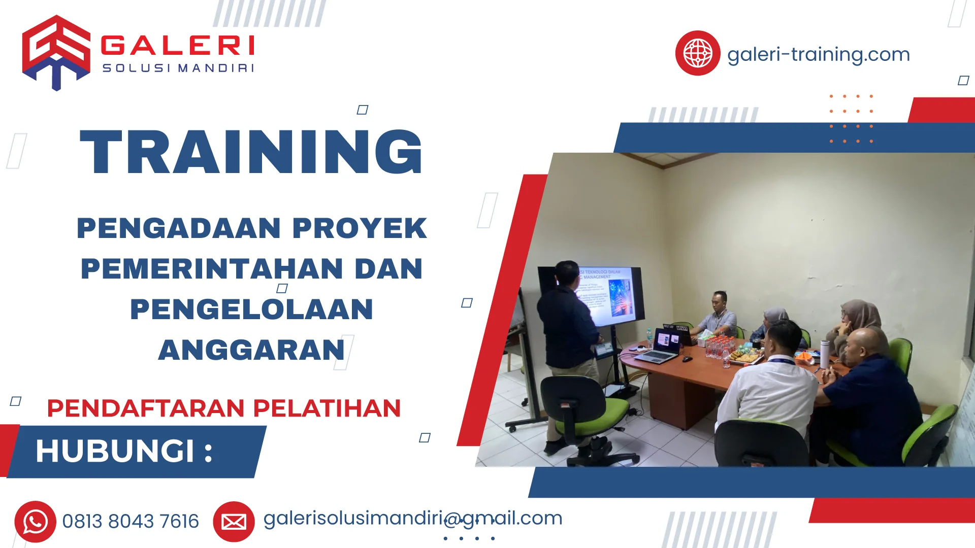 TRAINING PENGADAAN PROYEK PEMERINTAHAN DAN PENGELOLAAN ANGGARAN