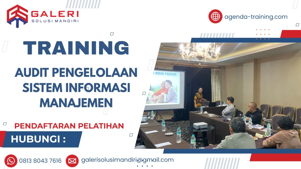 TRAINING AUDIT PENGELOLAAN SISTEM INFORMASI MANAJEMEN