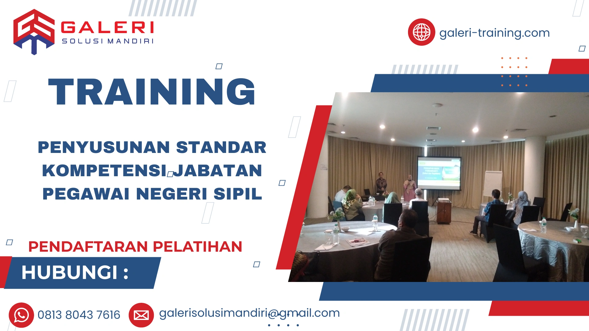 TRAINING PENYUSUNAN STANDAR KOMPETENSI JABATAN PEGAWAI NEGERI SIPIL