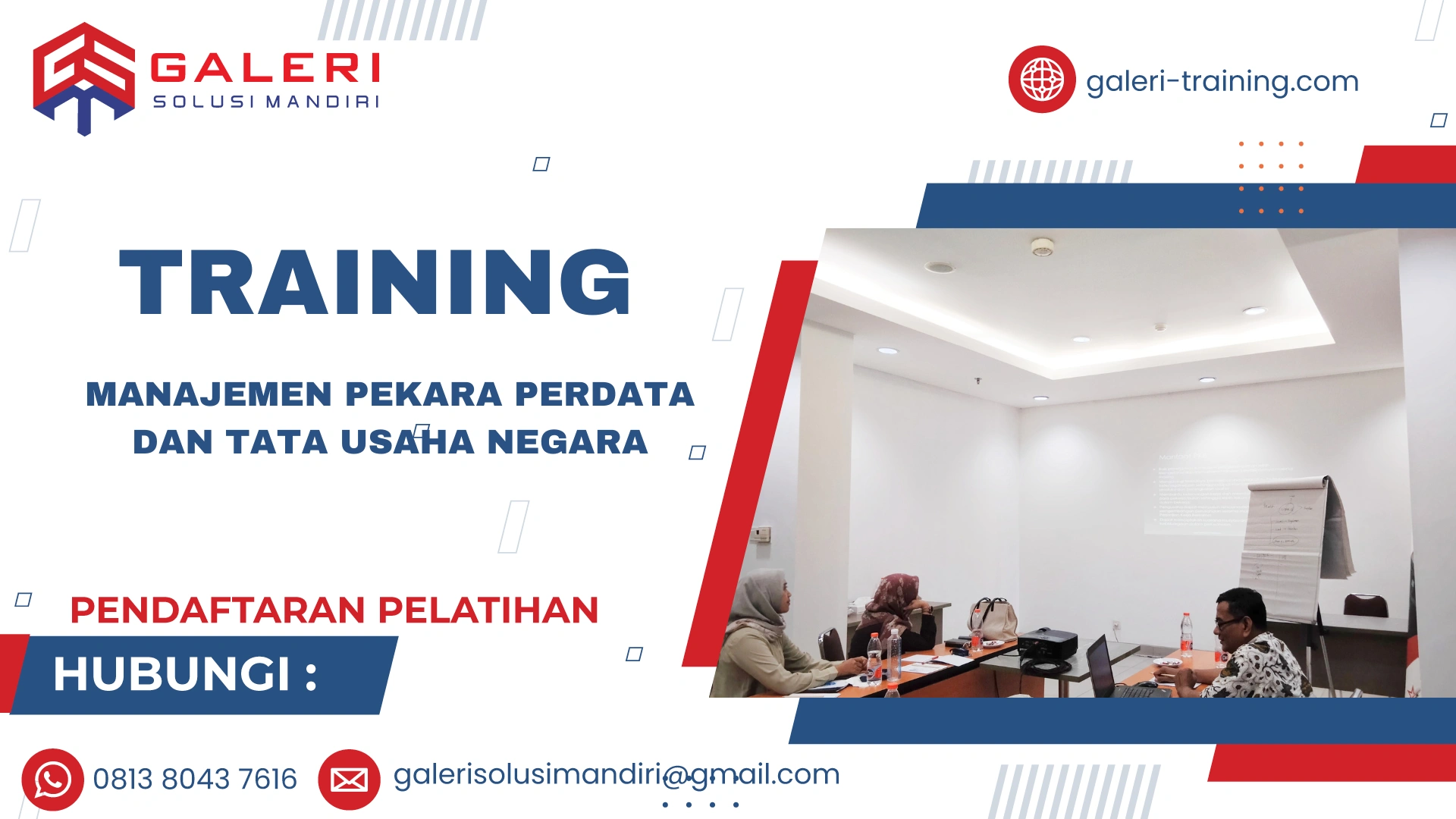 TRAINING MANAJEMEN PERKARA PERDATA DAN TATA USAHA NEGARA