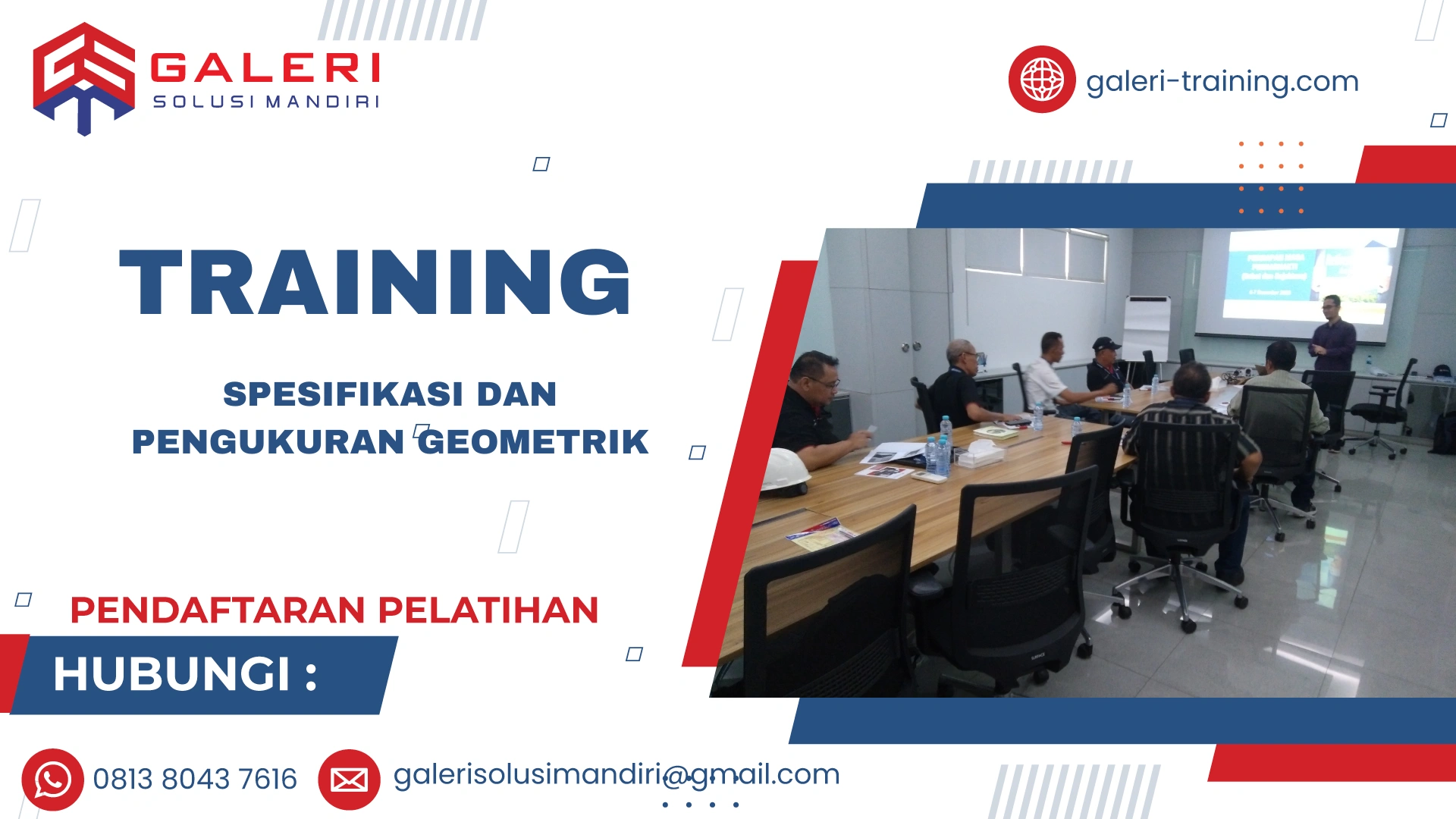TRAINING SPESIFIKASI DAN PENGUKURAN GEOMETRIK