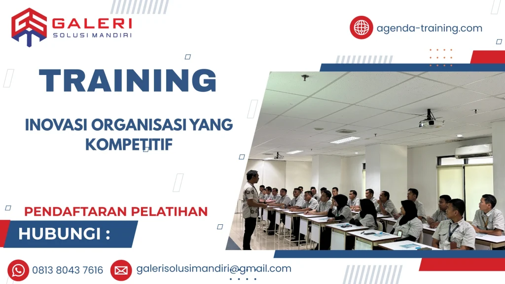 TRAINING INOVASI ORGANISASI YANG KOMPETITIF