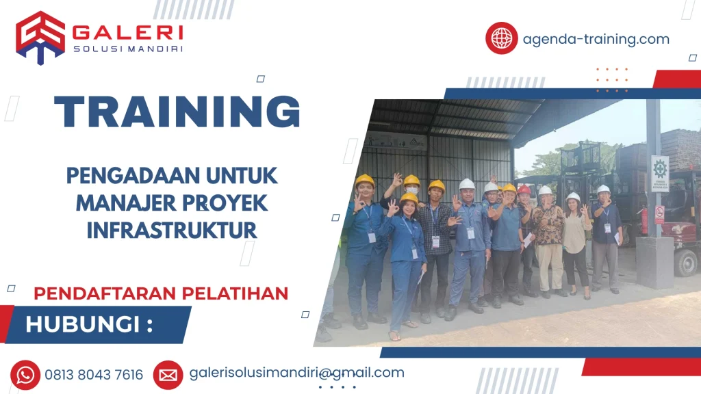 TRAINING PENGADAAN UNTUK MANAJER PROYEK INFRASTRUKTUR
