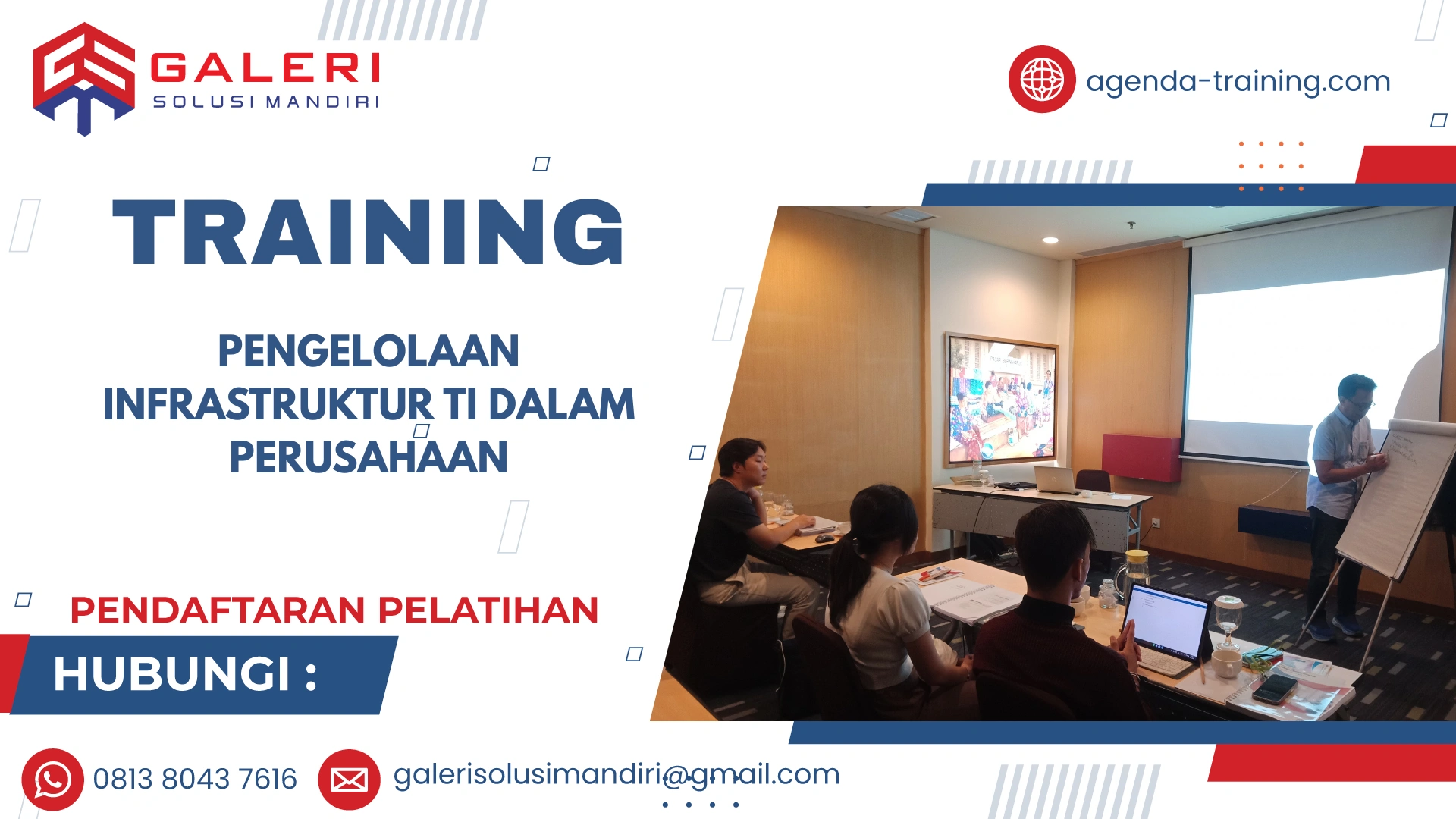 TRAINING PENGELOLAAN INFRASTRUKTUR TI DALAM PERUSAHAAN