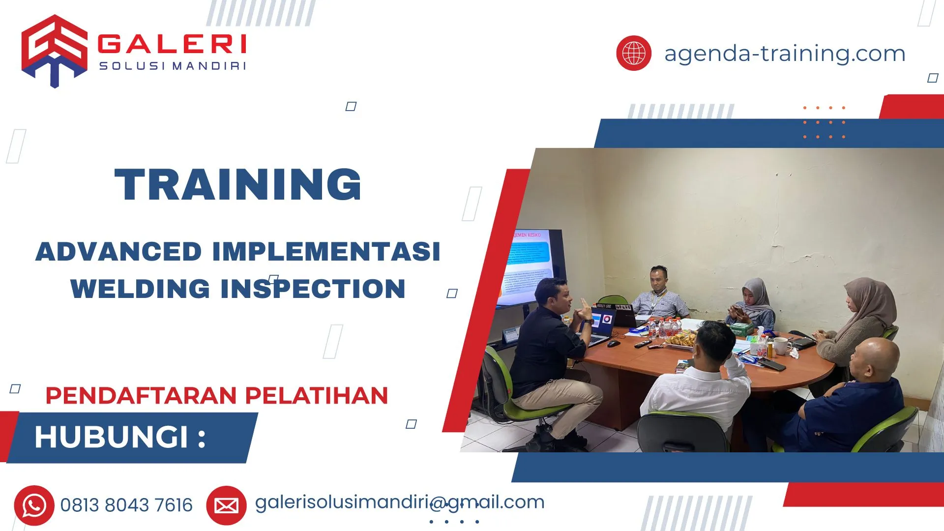 TRAINING ADVANCED IMPLEMENTASI WELDING INSPECTION 