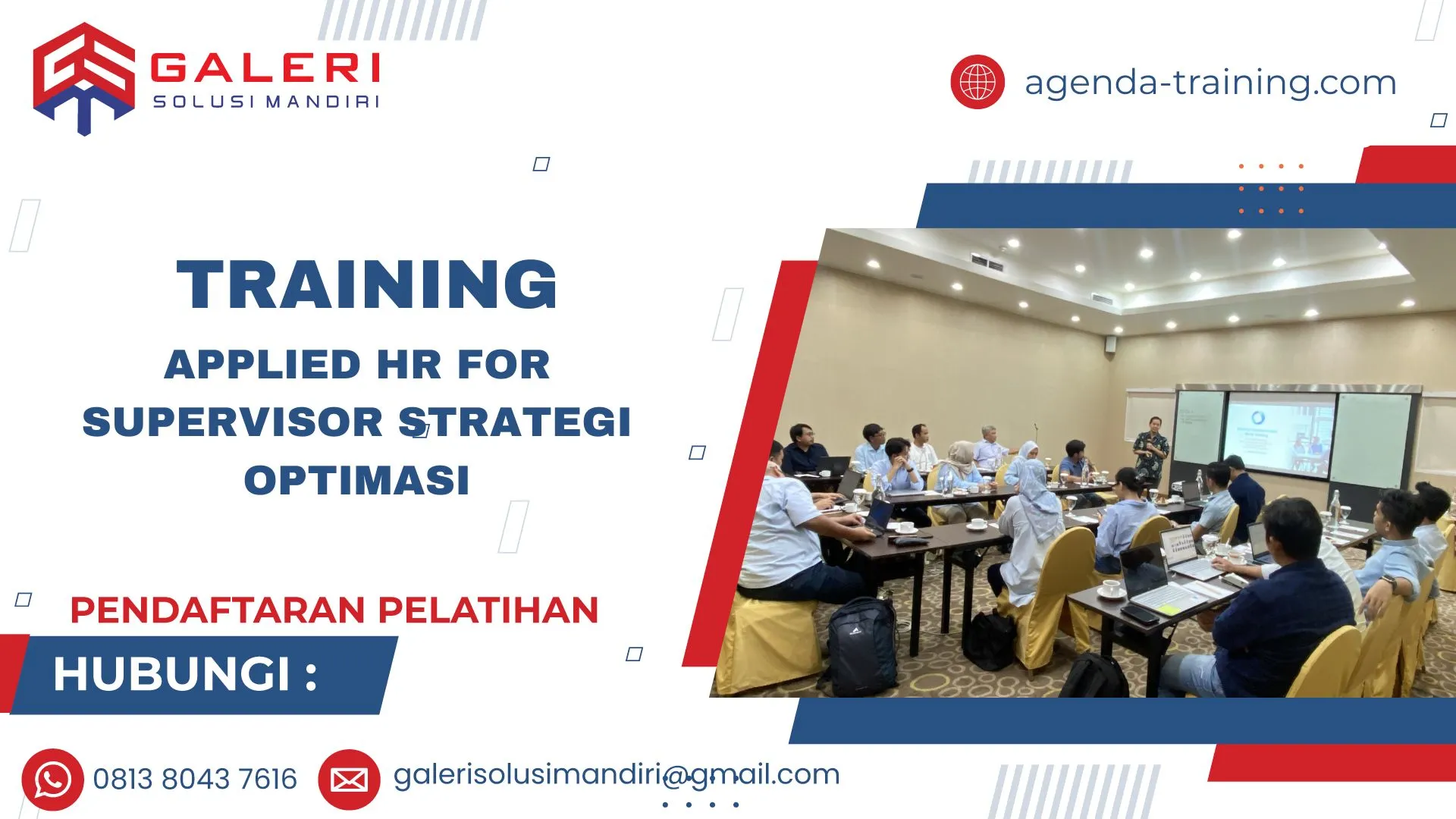 TRAINING APPLIED HR FOR SUPERVISOR STRATEGI OPTIMASI 