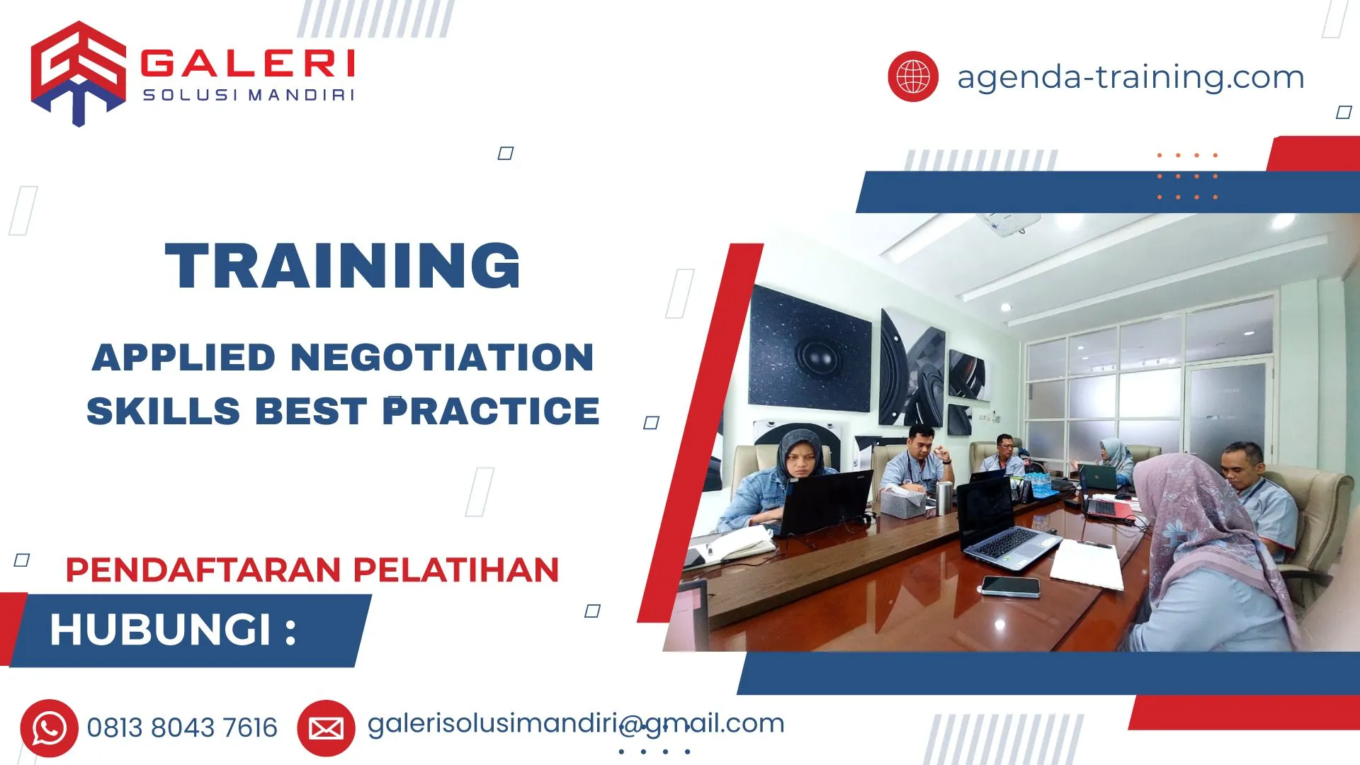 TRAINING APPLIED NEGOTIATION SKILLS BEST PRACTICE 