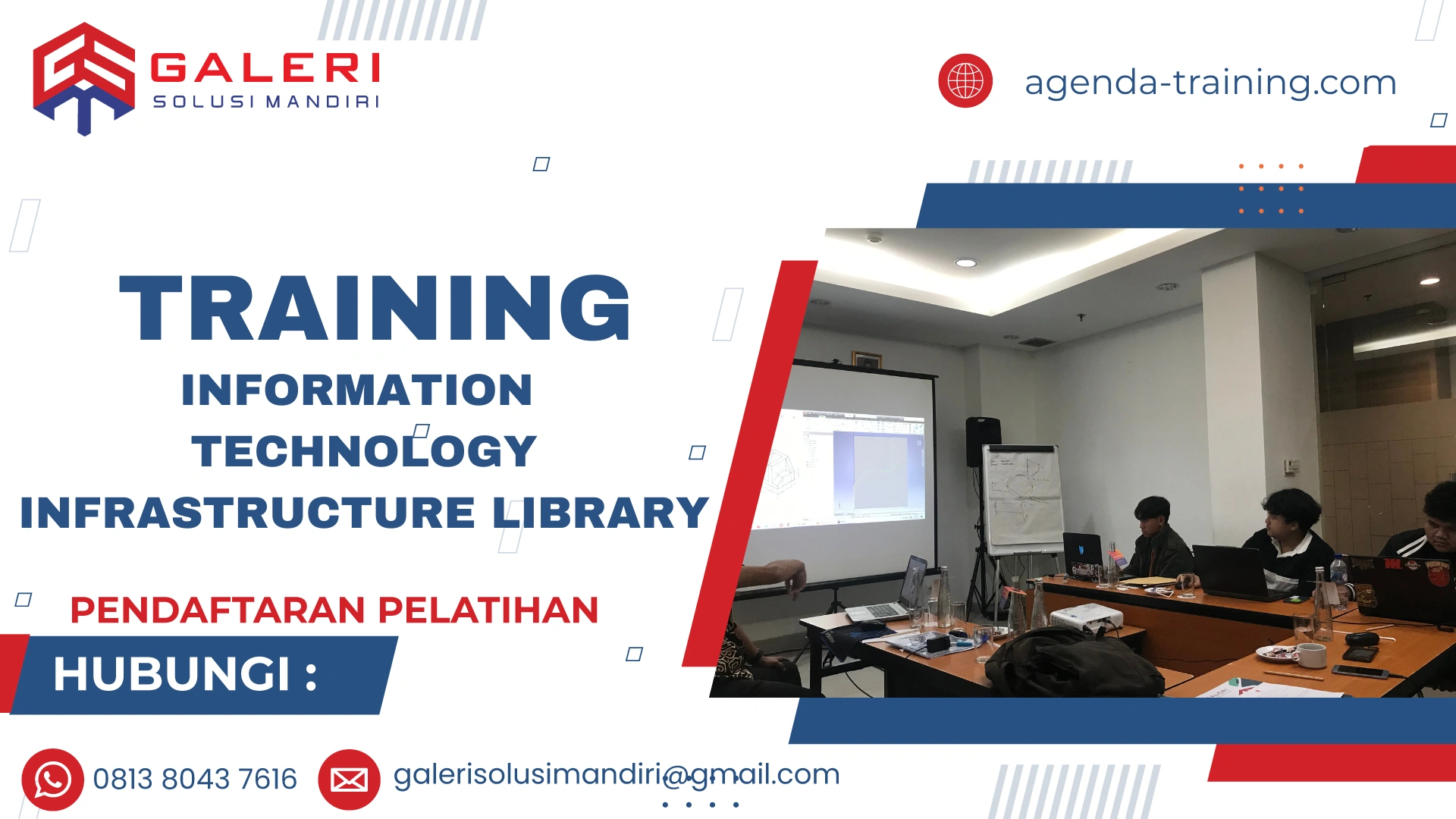 TRAINING INFORMATION TECHNOLOGY INFRASTRUCTURE LIBRARY