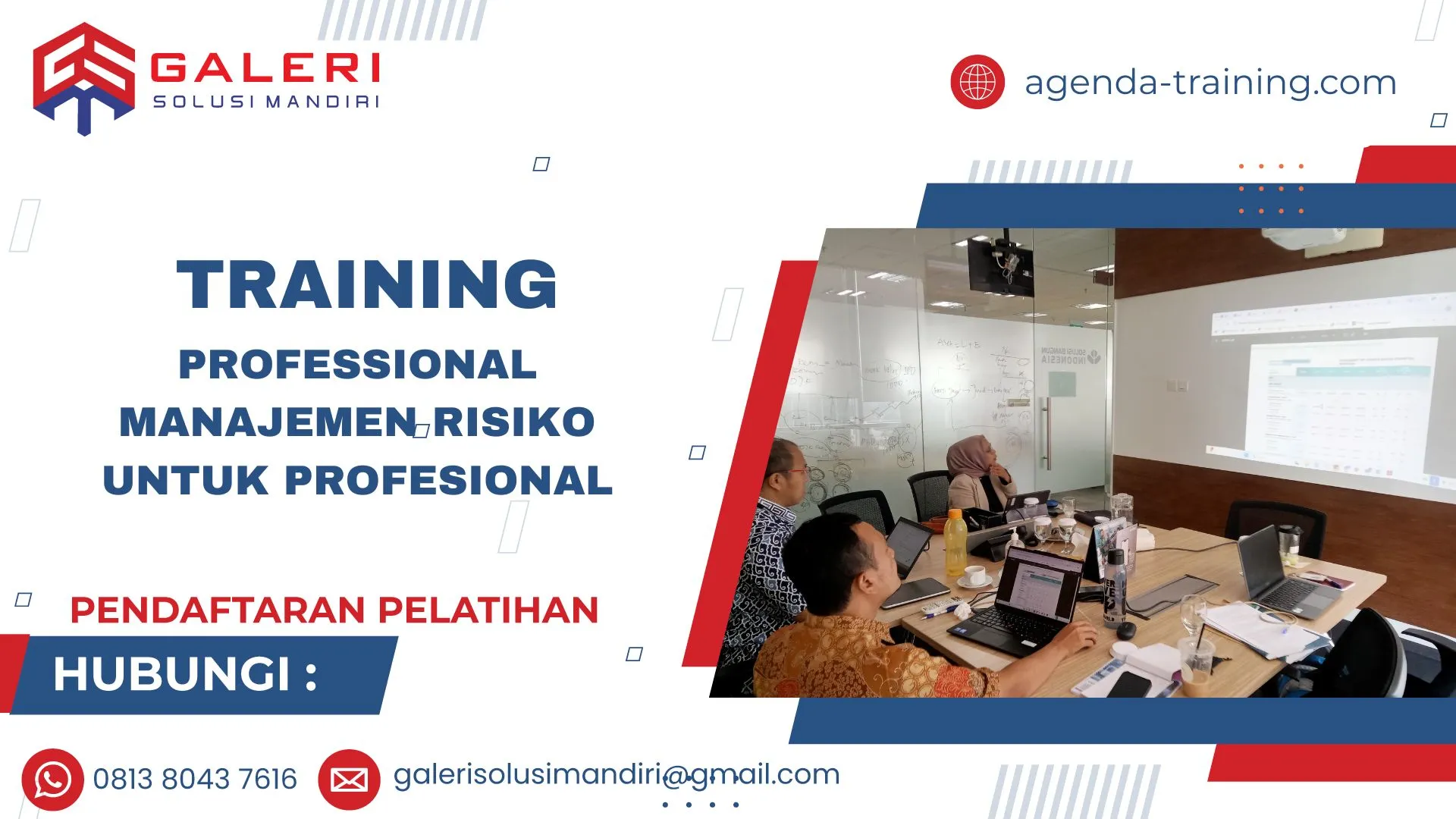 TRAINING PROFESSIONAL MANAJEMEN RISIKO UNTUK PROFESIONAL 