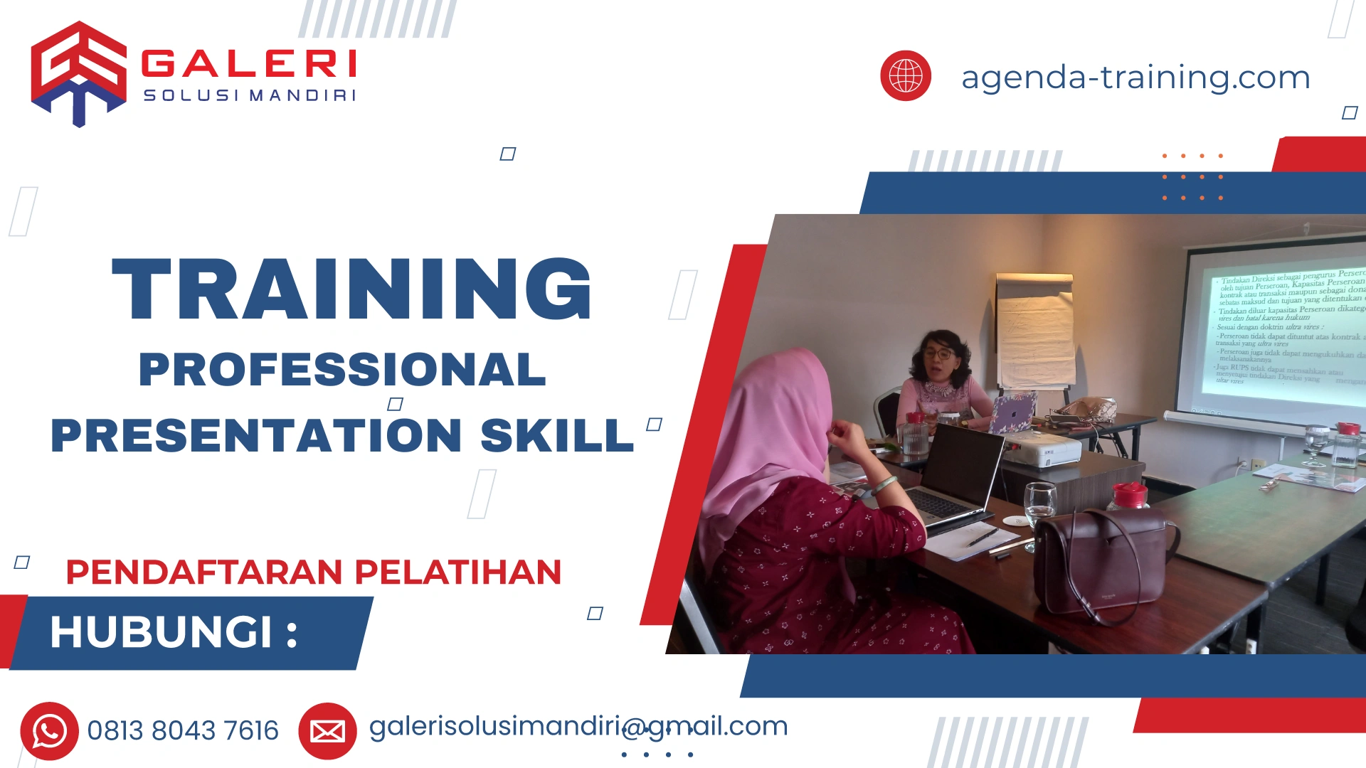 TRAINING PROFESSIONAL PRESENTATION SKILL
