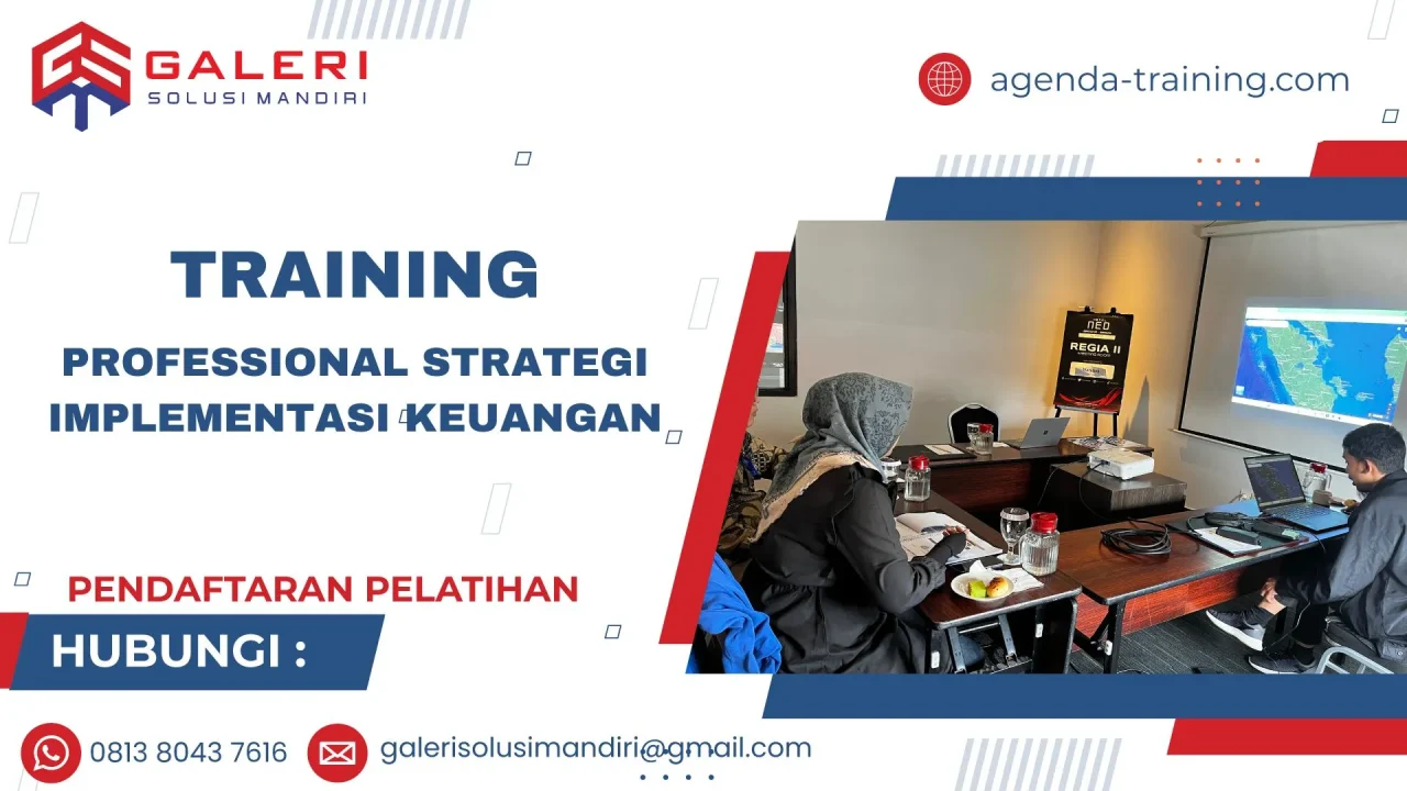 TRAINING PROFESSIONAL STRATEGI IMPLEMENTASI KEUANGAN