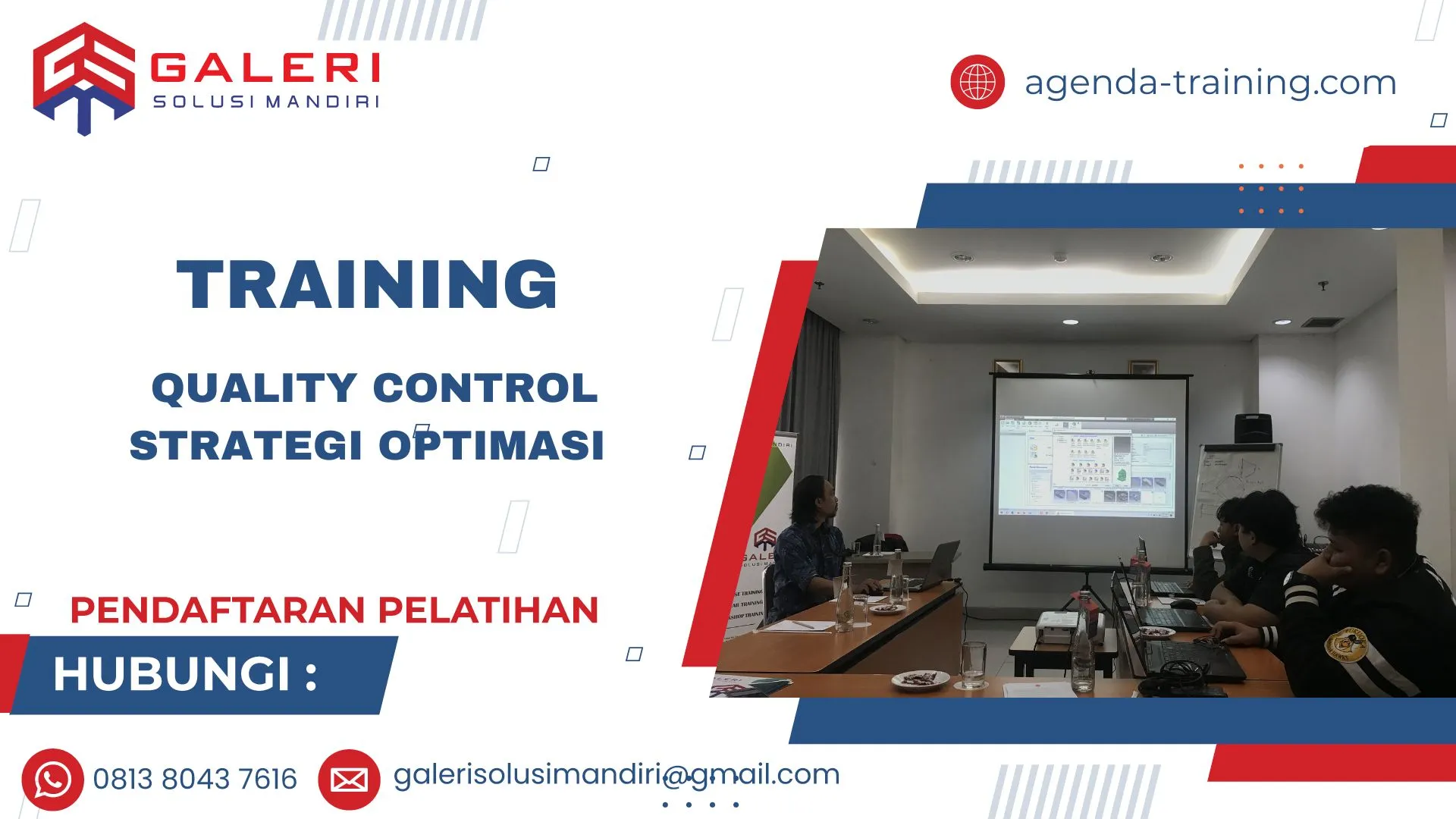 TRAINING QUALITY CONTROL STRATEGI OPTIMASI  
