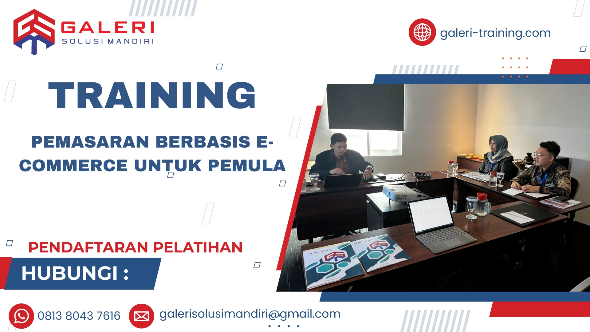 TRAINING PEMASARAN BERBASIS E-COMMERCE UNTUK PEMULA