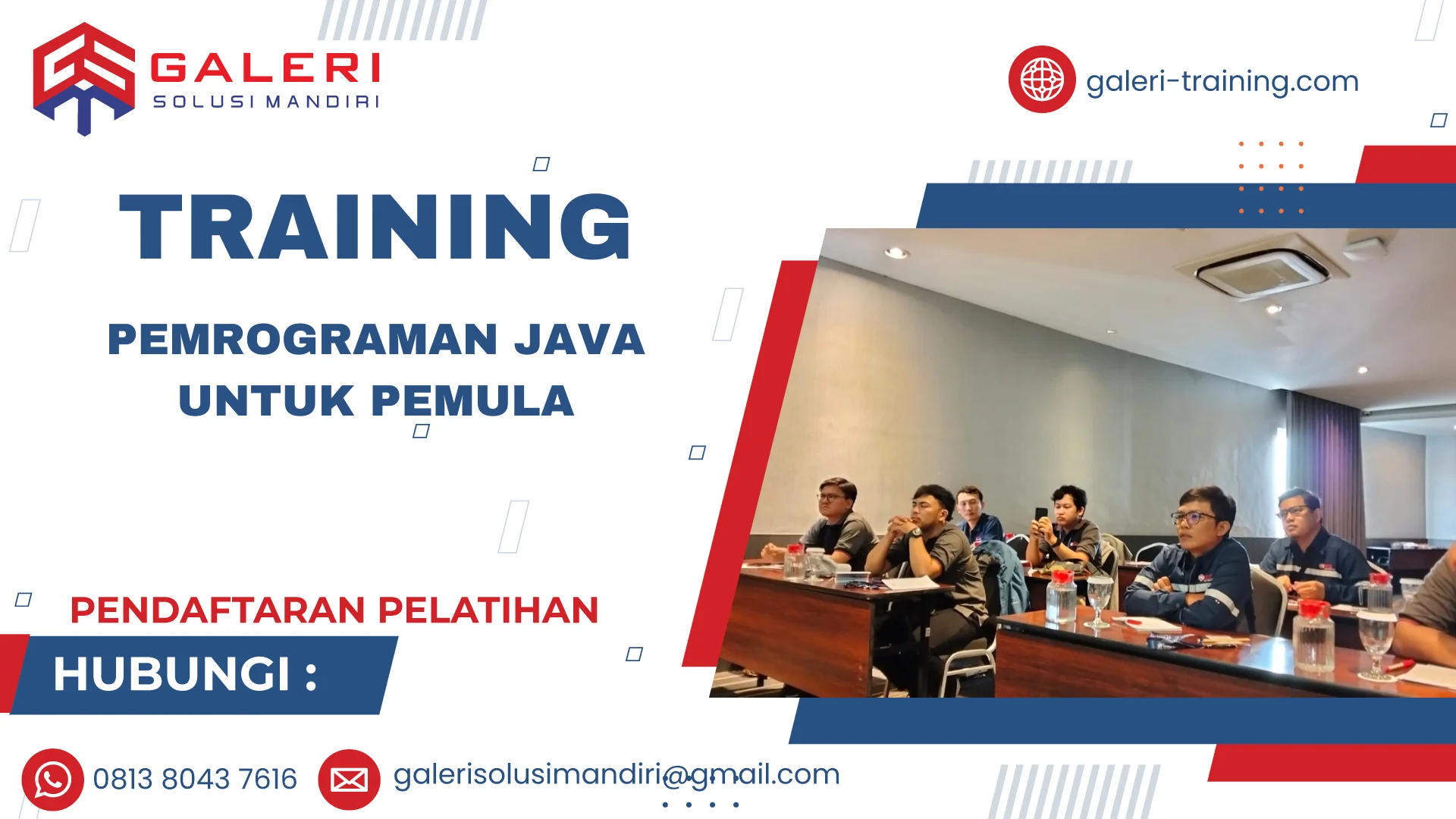 TRAINING PEMROGRAMAN JAVA UNTUK PEMULA