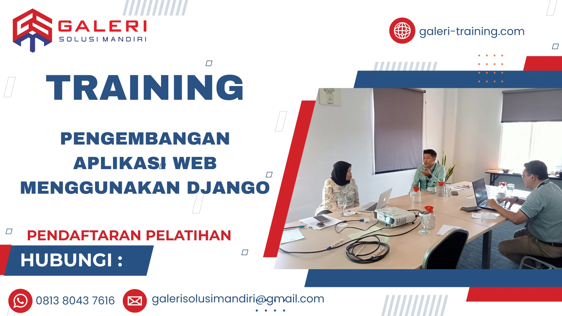 TRAINING PENGEMBANGAN APLIKASI WEB MENGGUNAKAN DJANGO