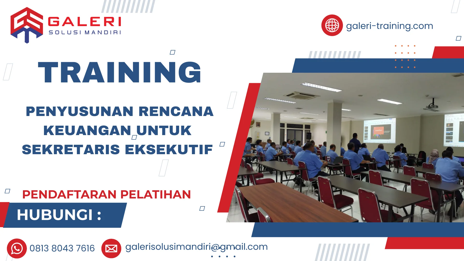 TRAINING PENYUSUNAN RENCANA KEUANGAN UNTUK SEKRETARIS EKSEKUTIF