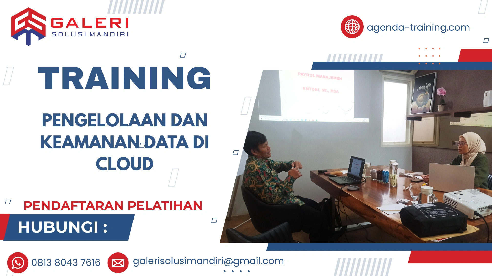 TRAINING PENGELOLAAN DAN KEAMANAN DATA DI CLOUD