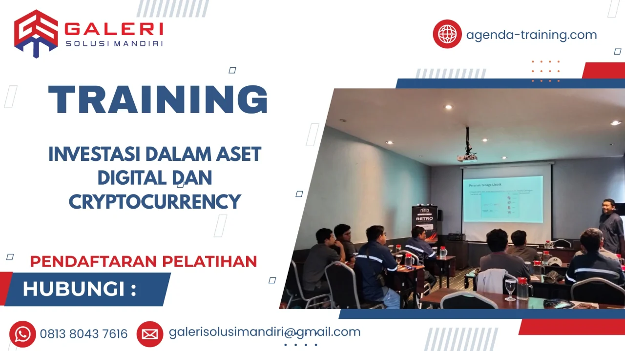 TRAINING INVESTASI DALAM ASET DIGITAL DAN CRYPTOCURRENCY