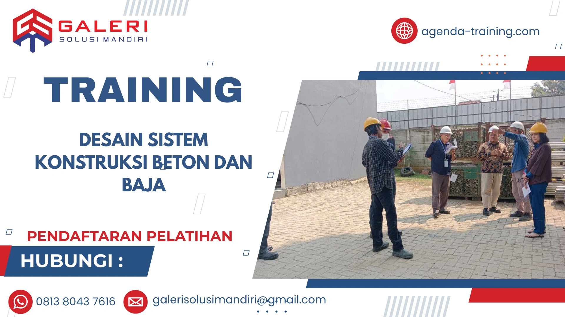 TRAINING DESAIN SISTEM KONSTRUKSI BETON DAN BAJA