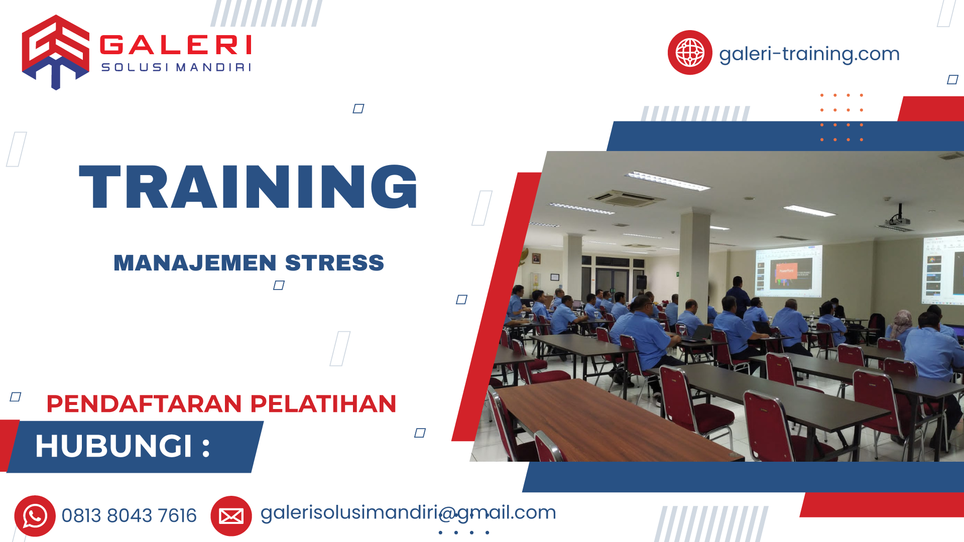 TRAINING MANAJEMEN STRESS