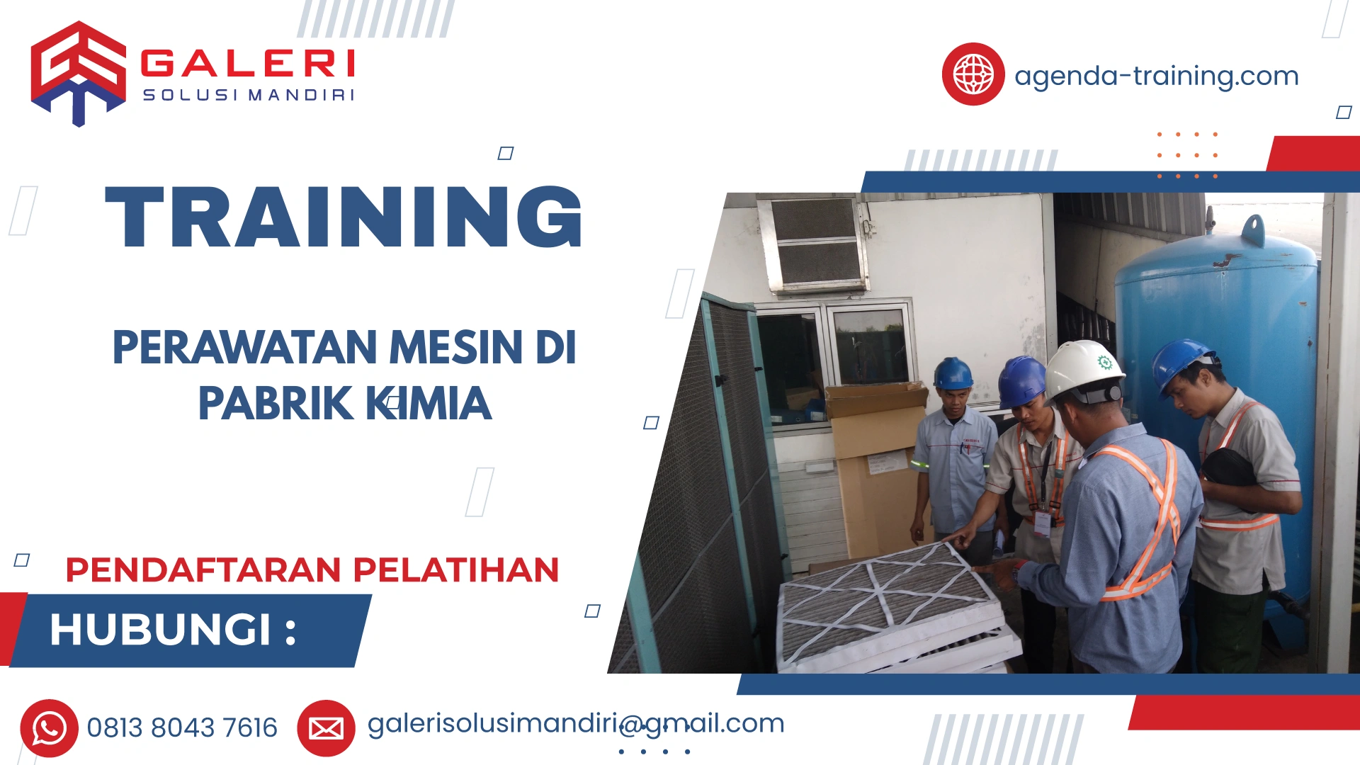 TRAINING PERAWATAN MESIN DI PABRIK KIMIA