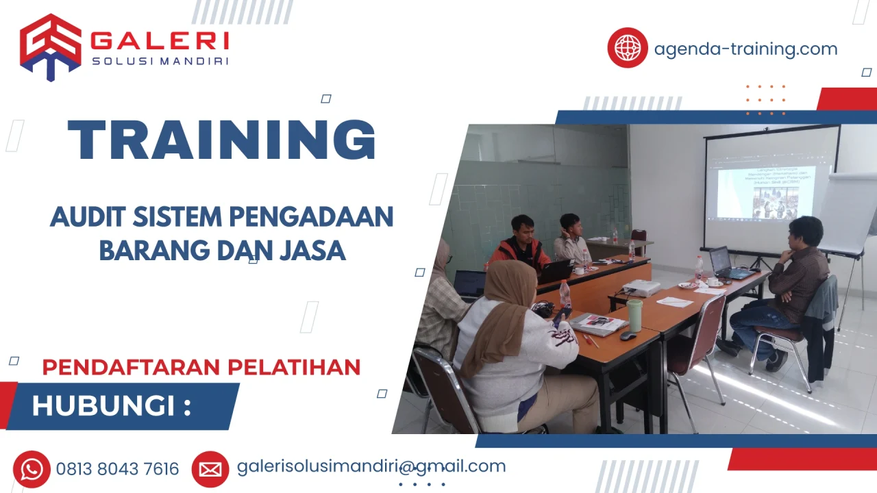 TRAINING AUDIT SISTEM PENGADAAN BARANG DAN JASA