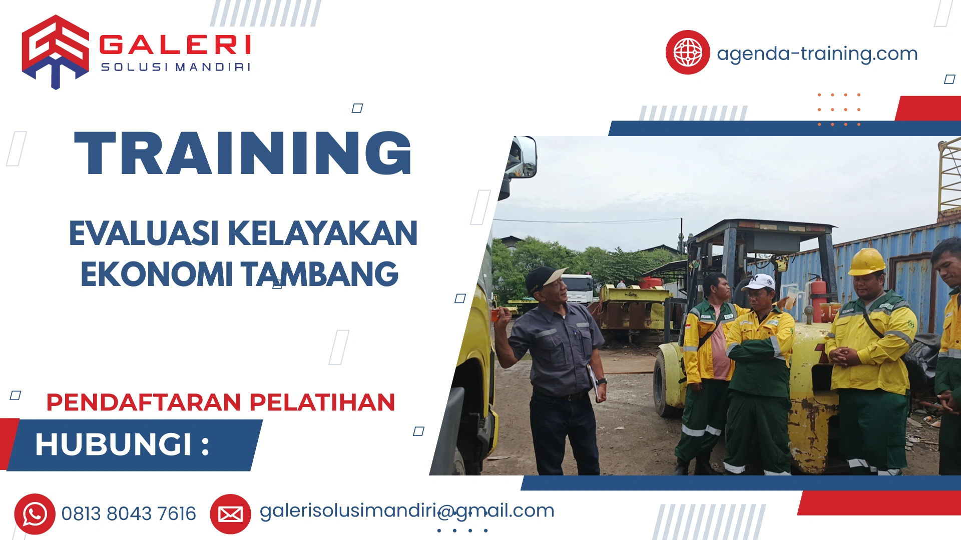 TRAINING EVALUASI KELAYAKAN EKONOMI TAMBANG