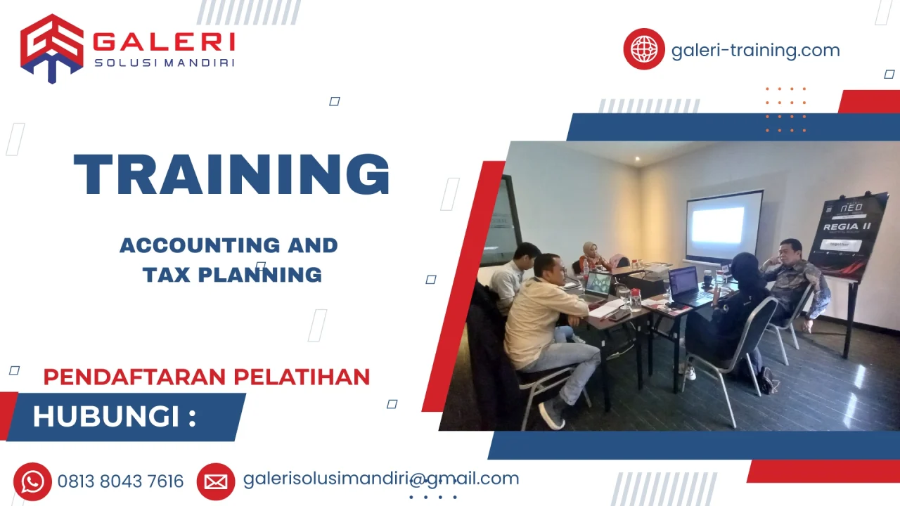TRAINING ACCOUNTING AND TAX PLANNING