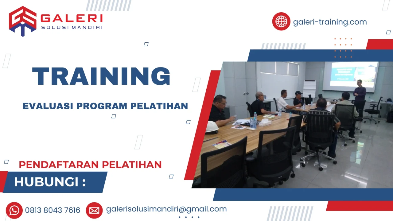 TRAINING EVALUASI PROGRAM PELATIHAN