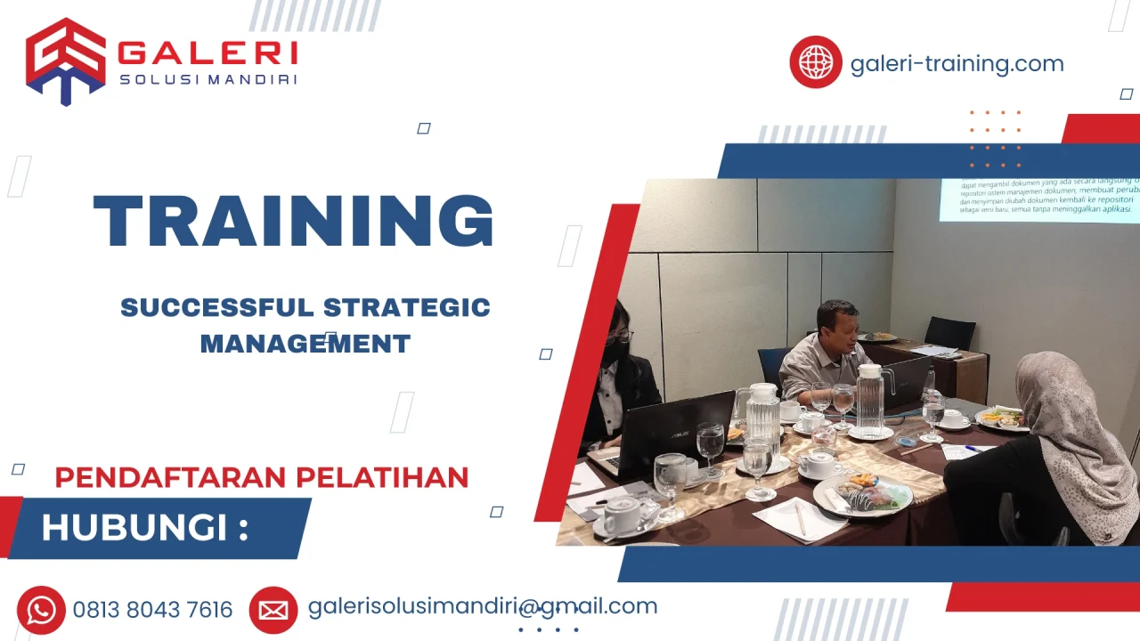 TRAINING SUCCESSFUL STRATEGIC MANAGEMENT