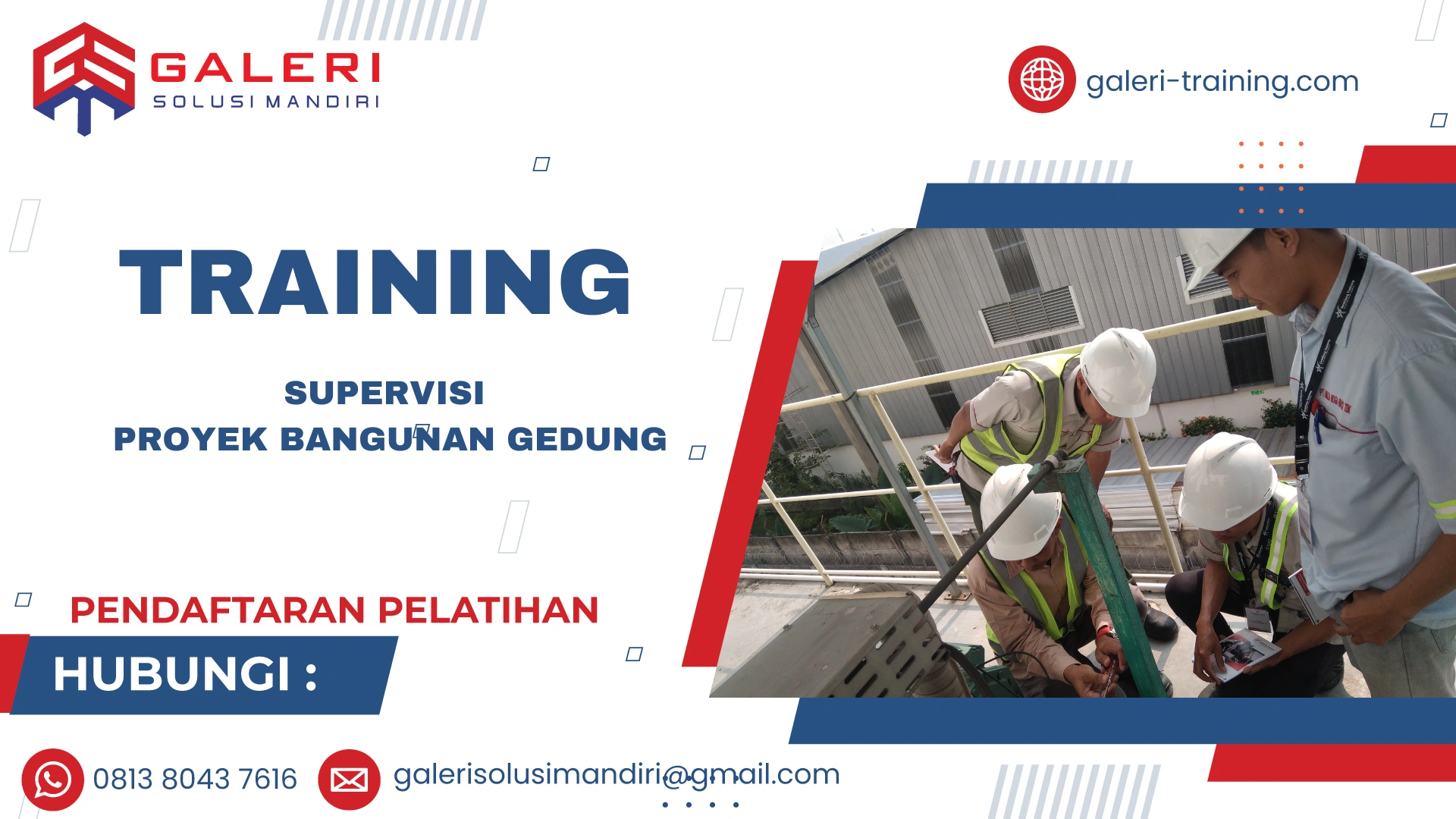 TRAINING SUPERVISI PROYEK BANGUNAN GEDUNG