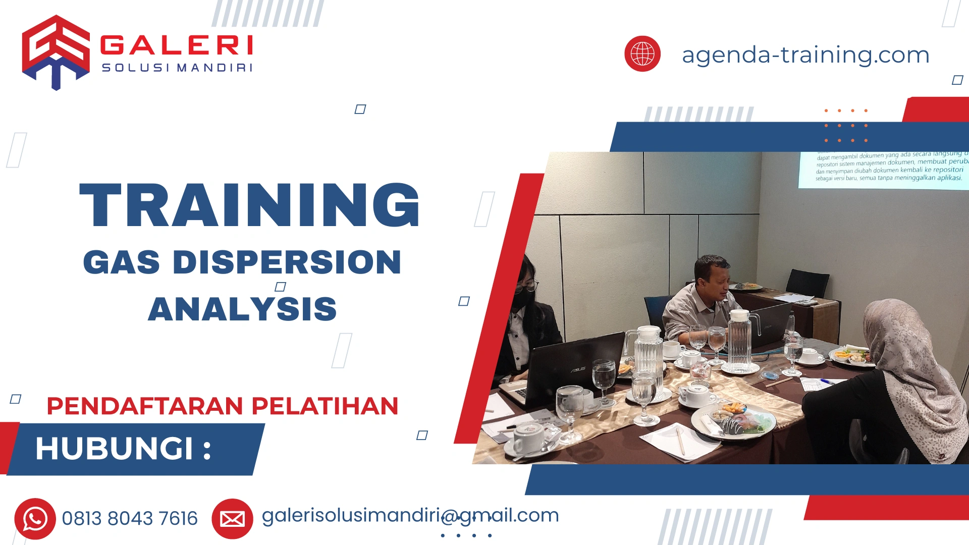 TRAINING GAS DISPERSION ANALYSIS