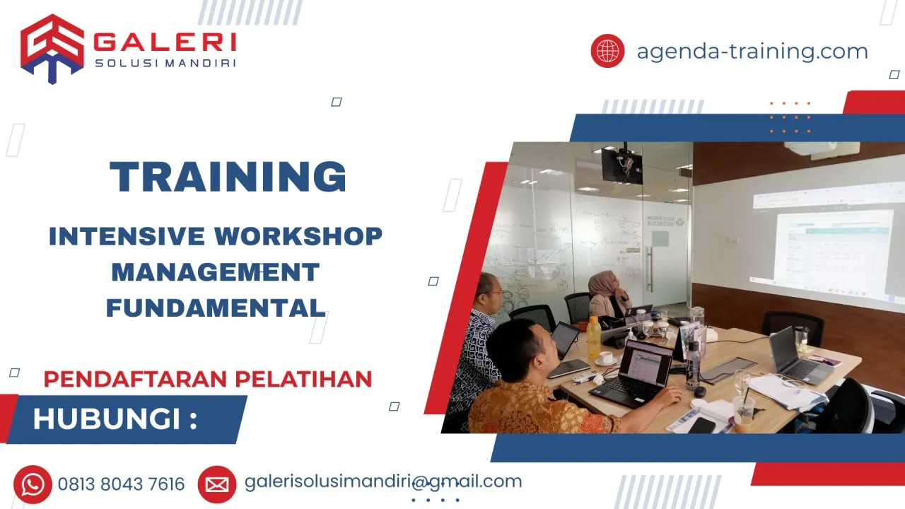 TRAINING INTENSIVE WORKSHOP MANAGEMENT FUNDAMENTAL