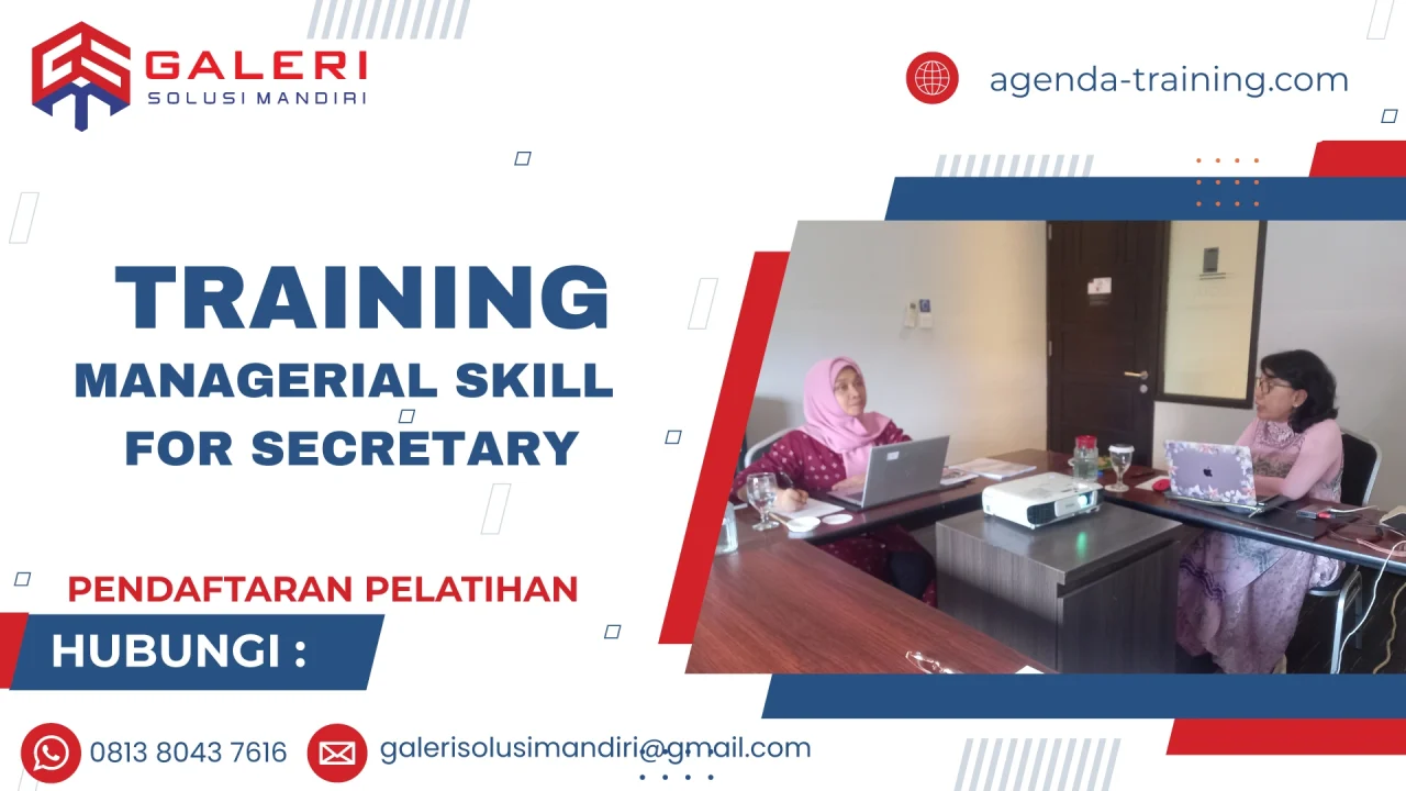 TRAINING MANAGERIAL SKILL FOR SECRETARY