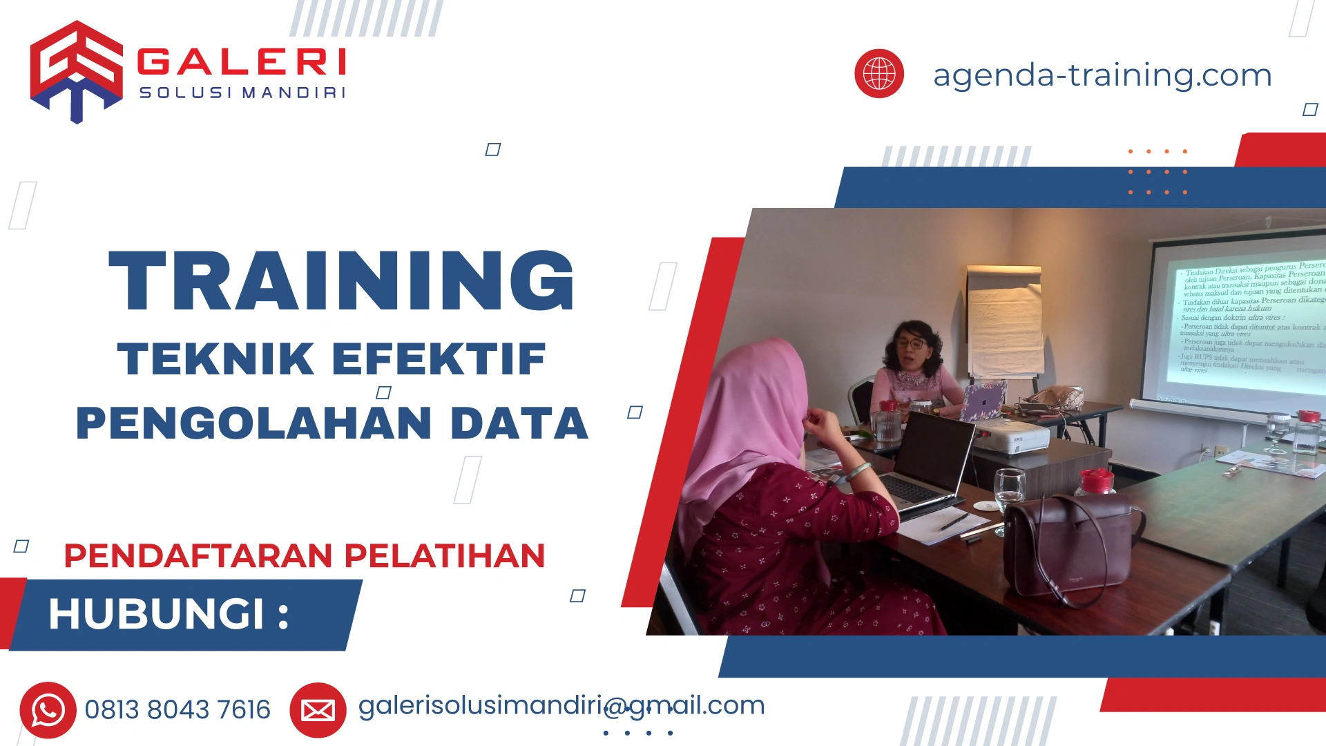TRAINING TEKNIK EFEKTIF PENGOLAHAN DATA