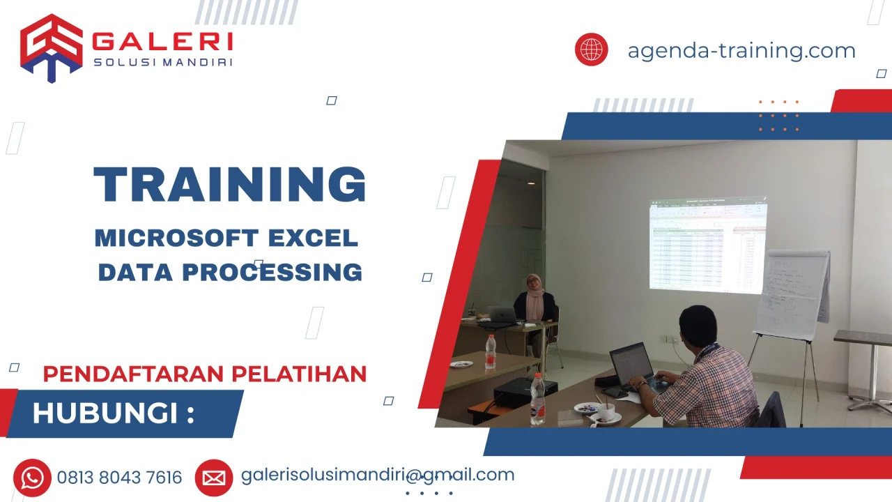 TRAINING MICROSOFT EXCEL DATA PROCESSING