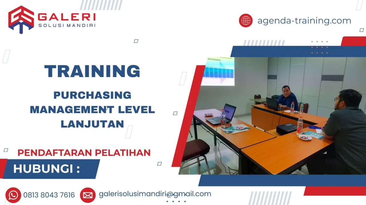 TRAINING PURCHASING MANAGEMENT LEVEL LANJUTAN