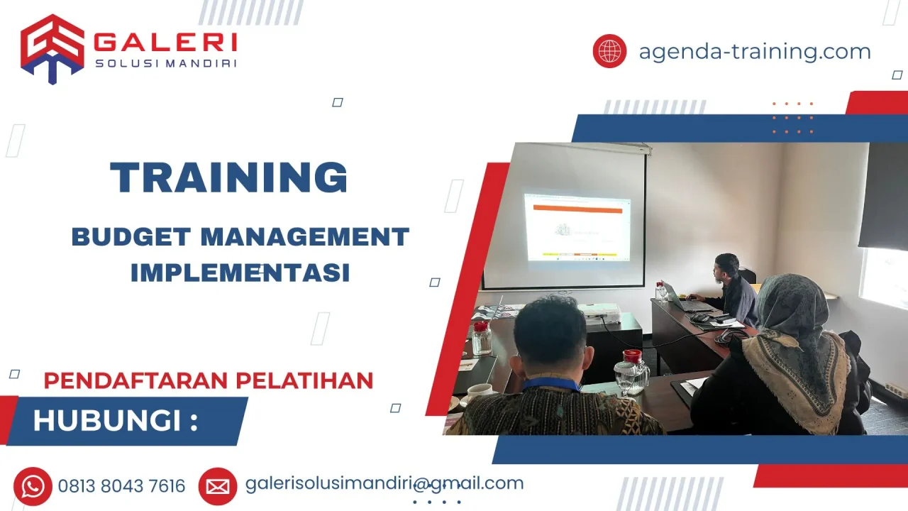 TRAINING BUDGET MANAGEMENT IMPLEMENTASI