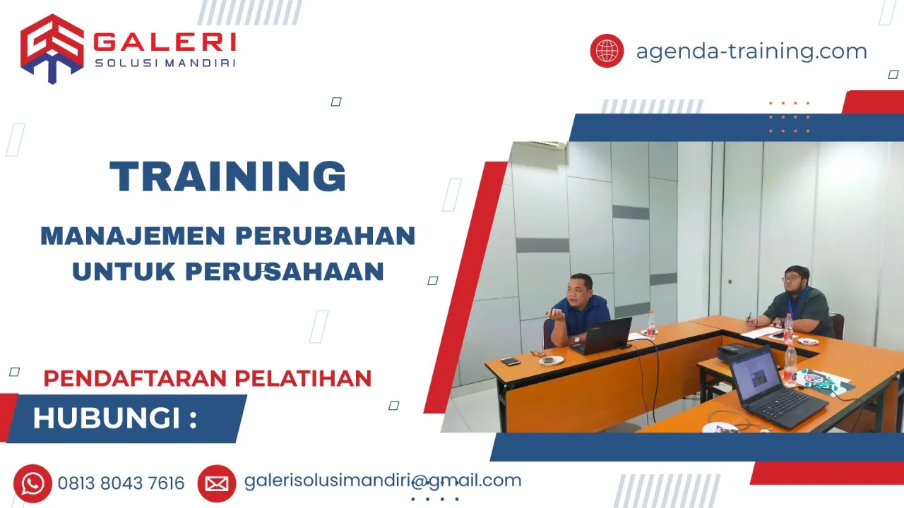 TRAINING MANAJEMEN PERUBAHAN UNTUK PERUSAHAAN