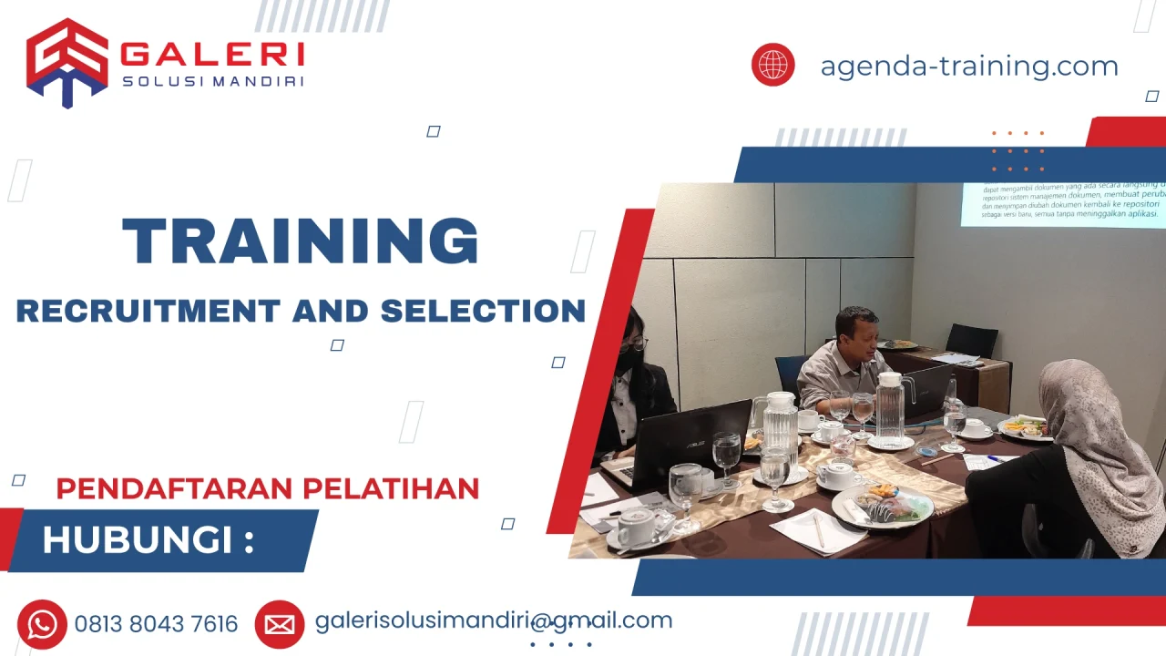 TRAINING RECRUITMENT AND SELECTION